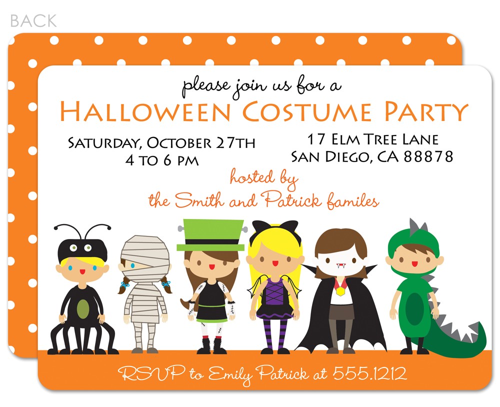 custom party invitations cartoon ideas