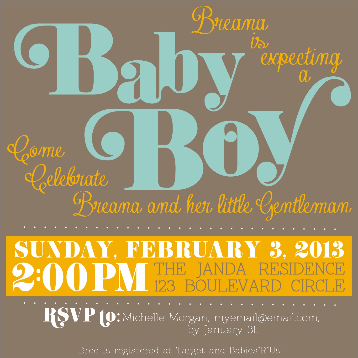 customized baby shower invitations online