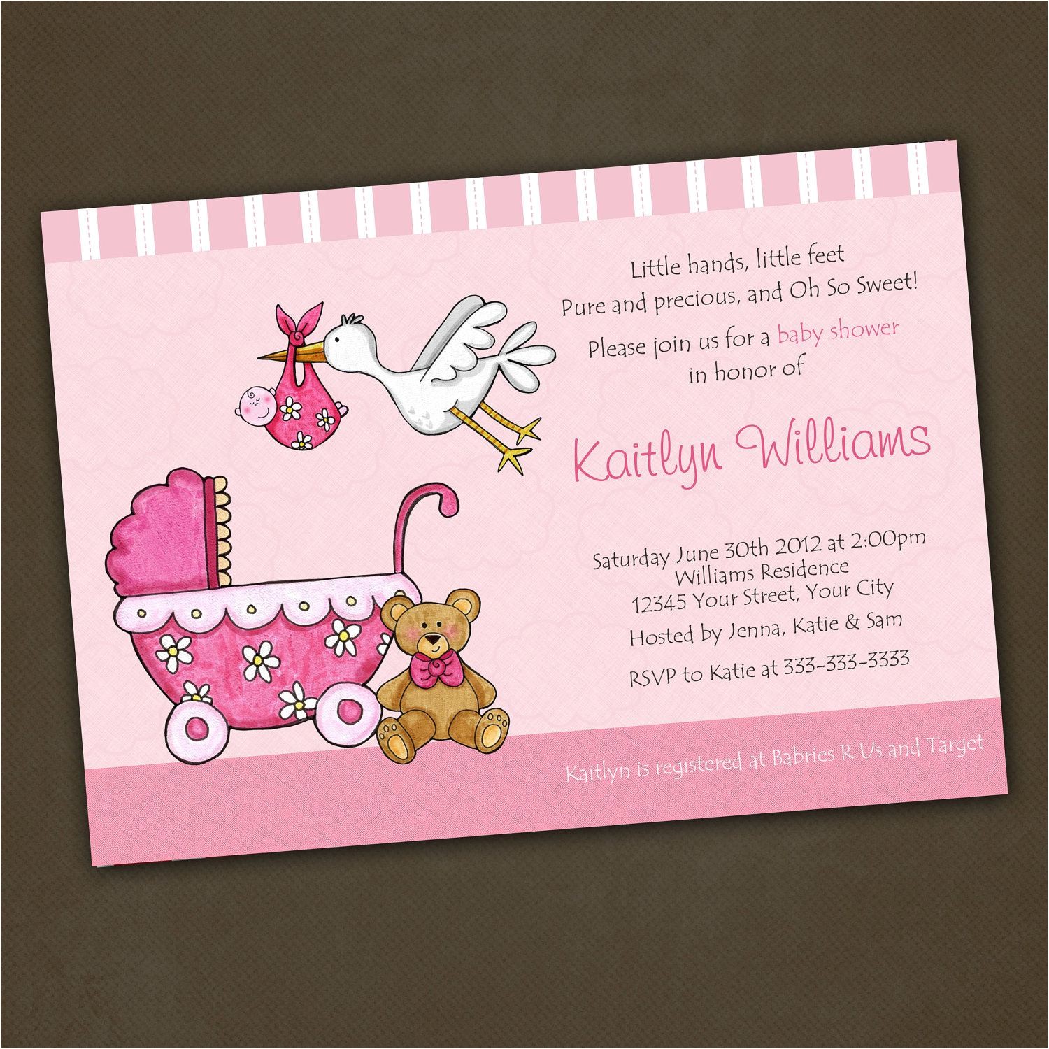 customized baby shower invitations online
