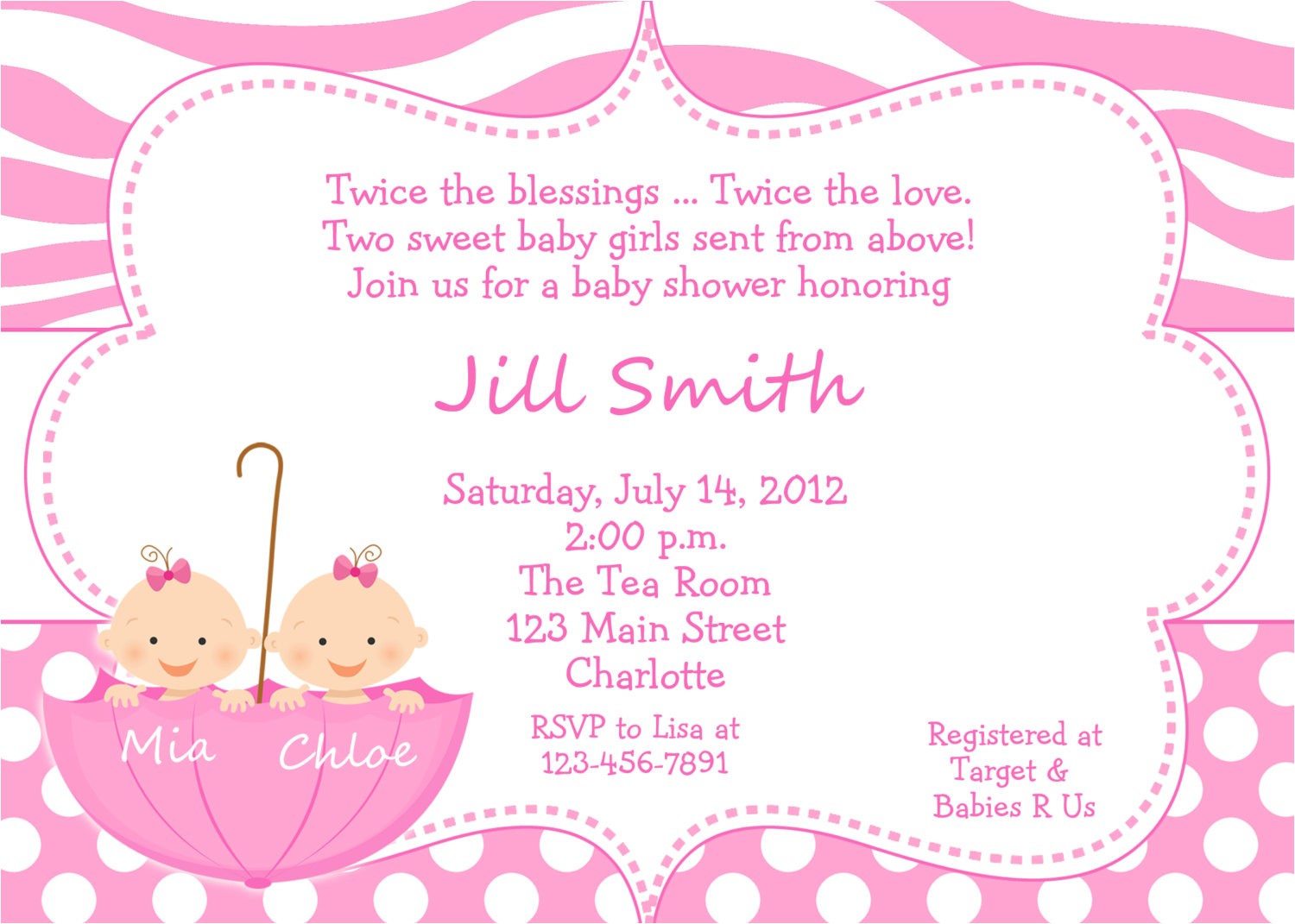 best 14 cute baby girl shower invitations trends