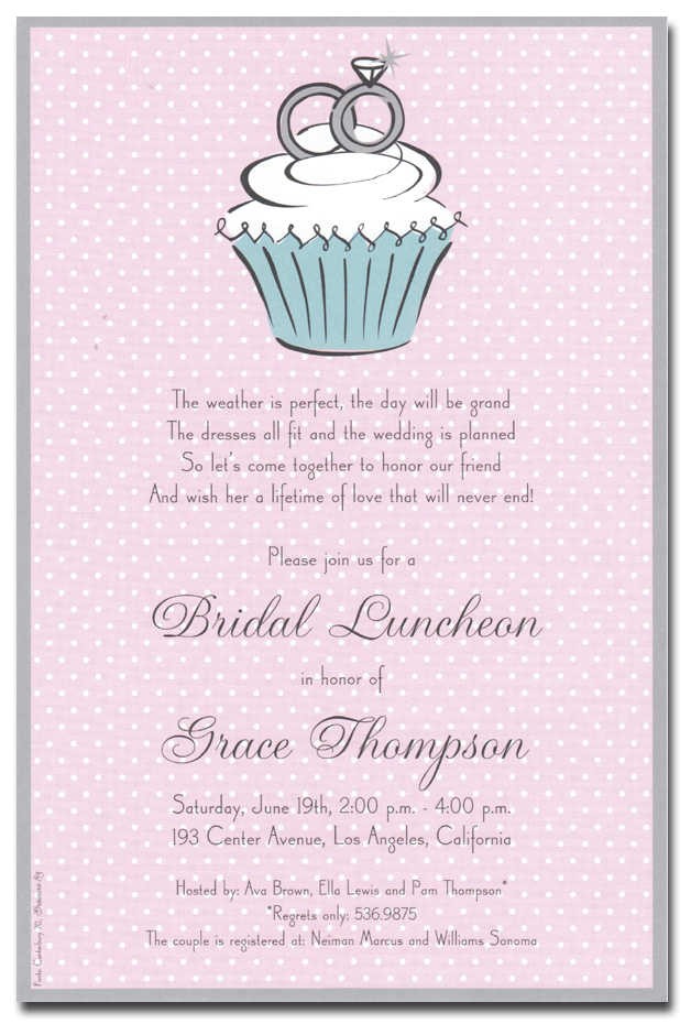 things you must know about bridal shower invitation wording