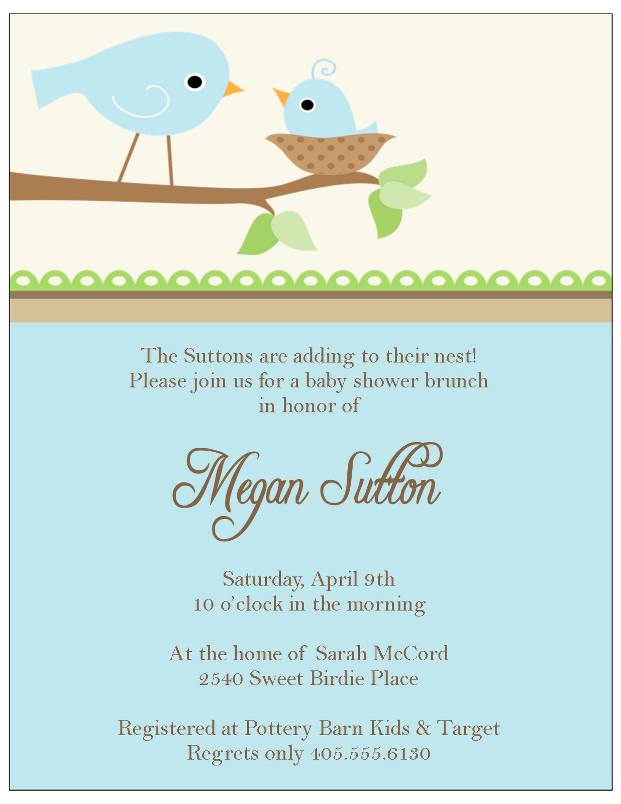 cute baby shower invites