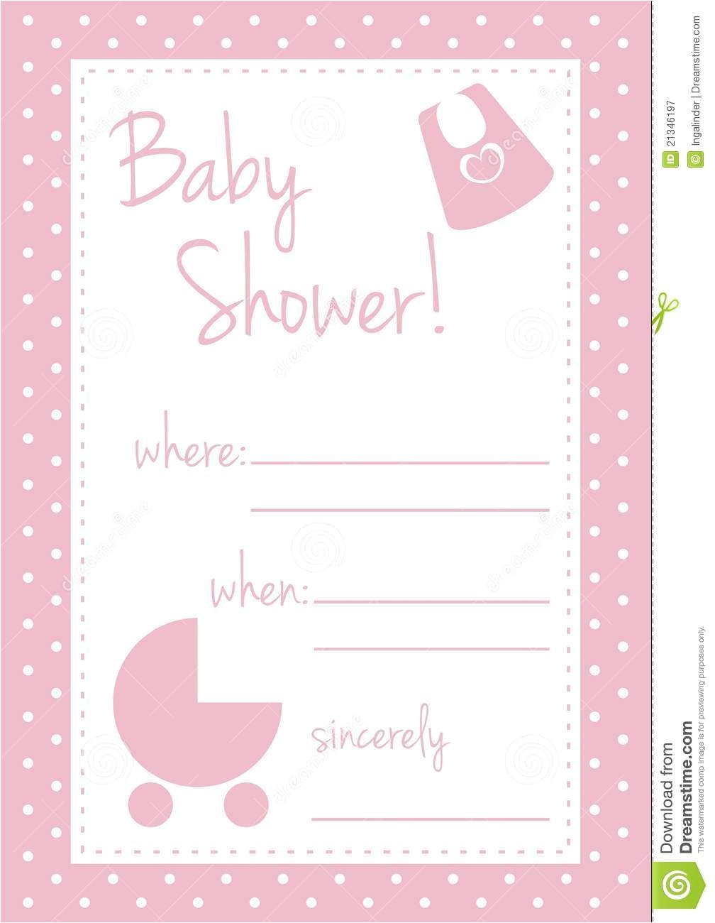 invitation baby shower email
