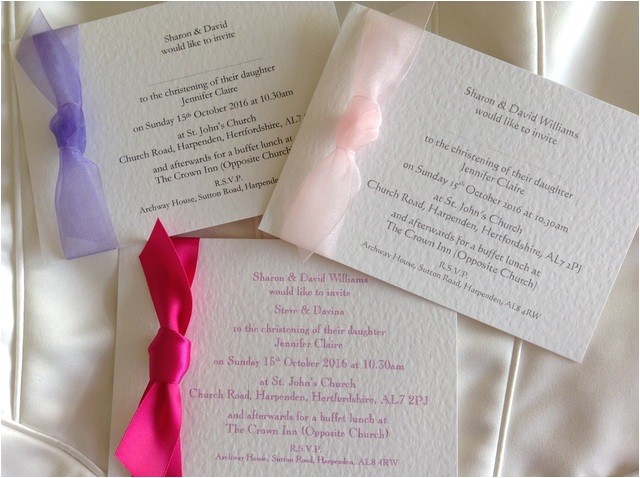affordable christening and baptism Invitations