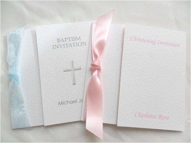 christening invitations