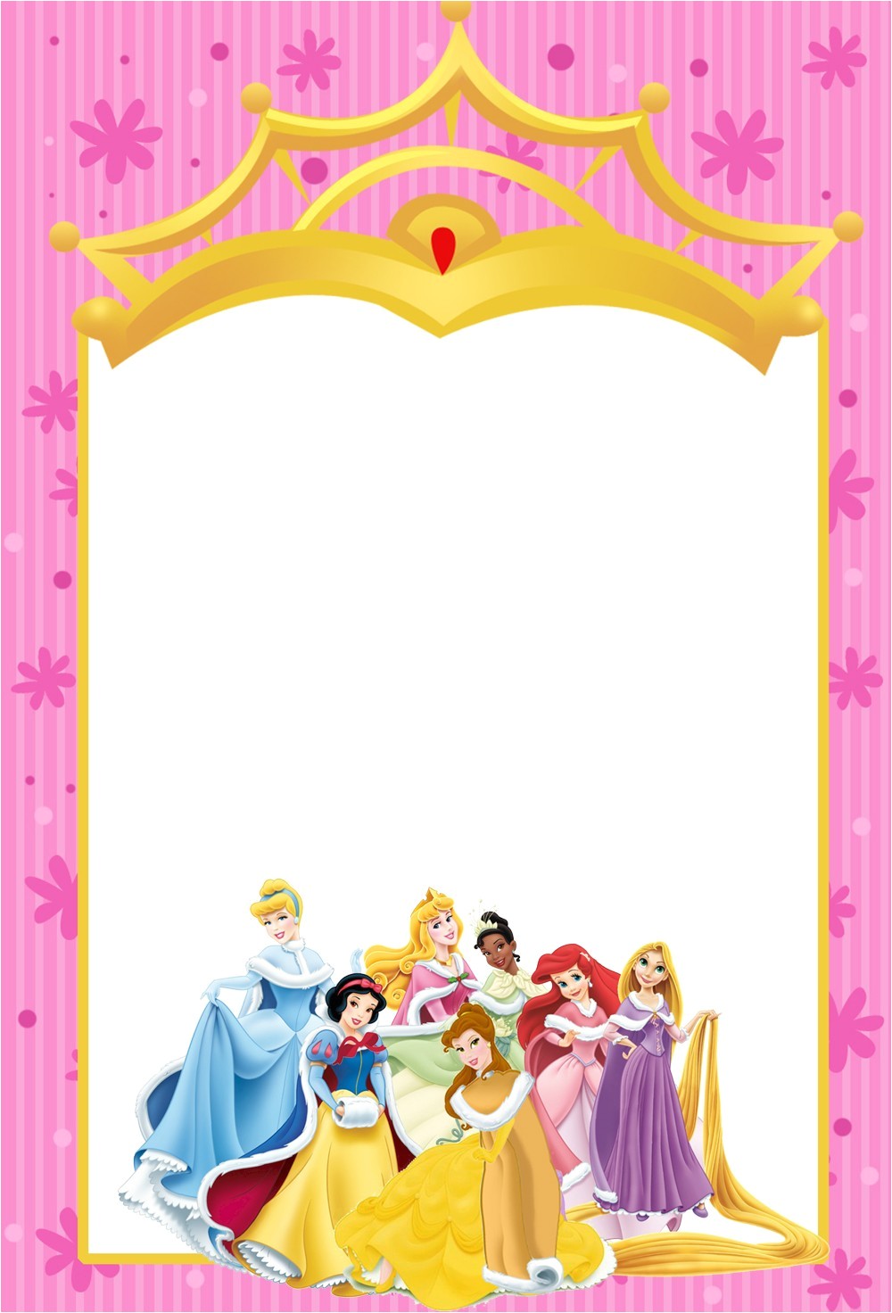 princess invitations