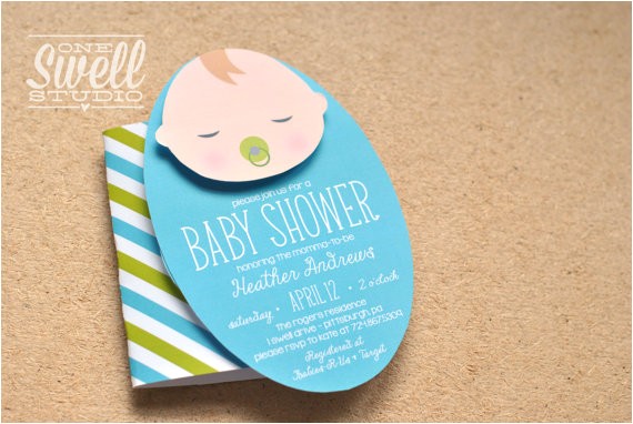 diy baby shower invitations templates