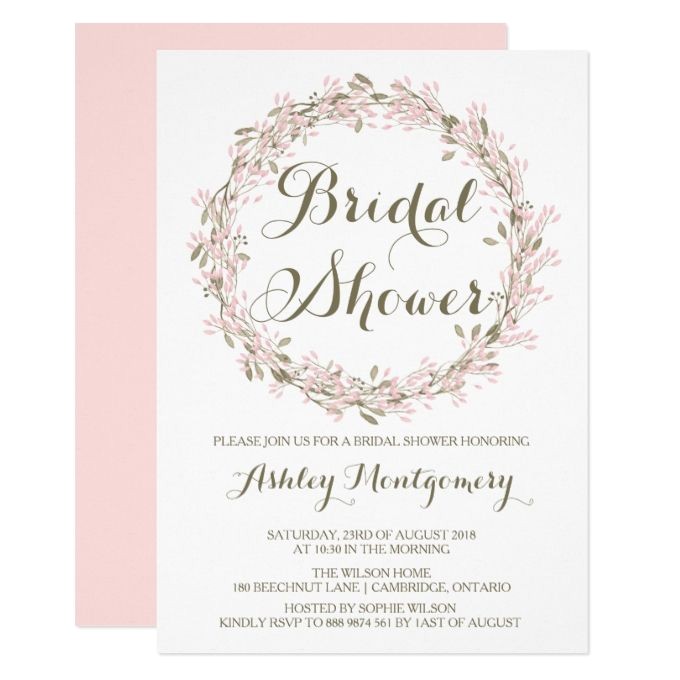 bridal shower invitations at michaels