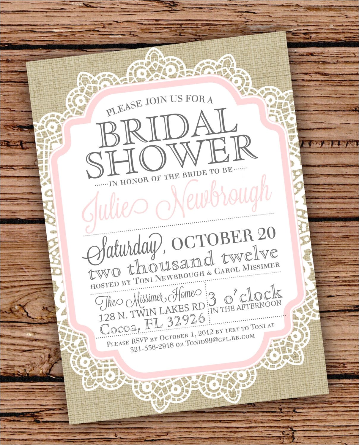 diy bridal shower invitations templates