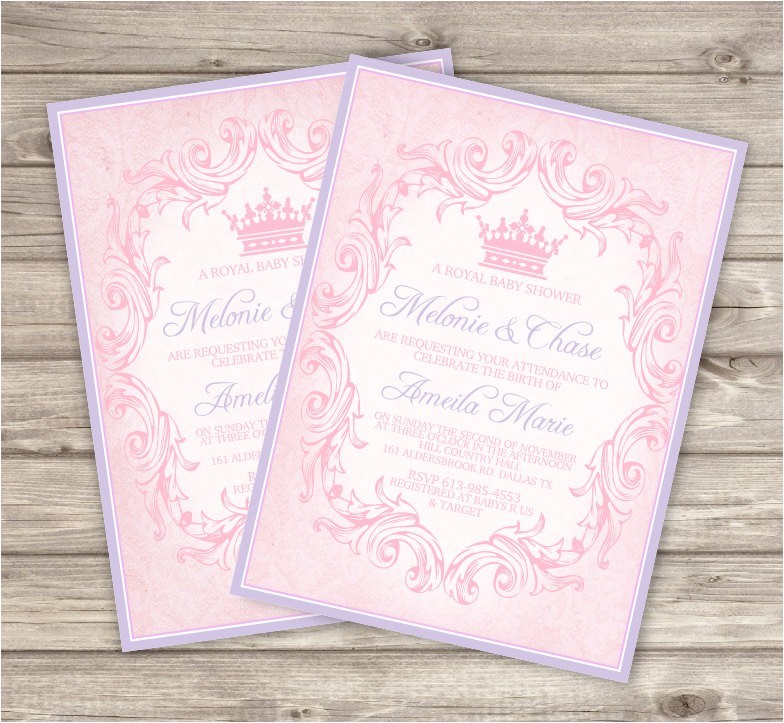 once upon a time baby shower invitations