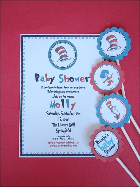 dr seuss baby shower diy party pack