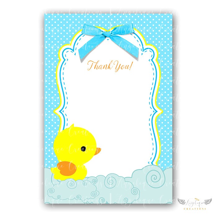 free printable rubber ducky baby shower invitations