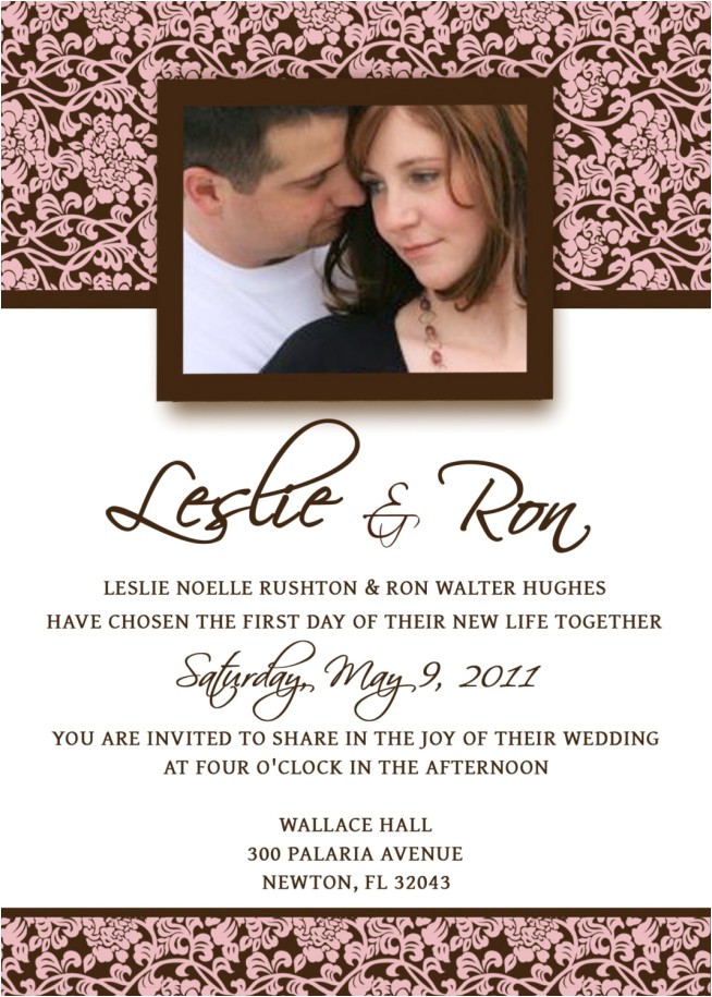 electronic wedding invitations