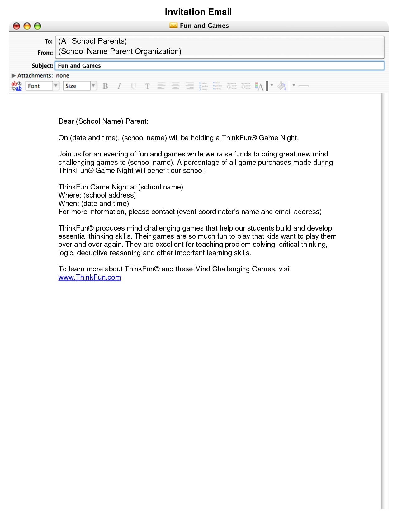 email birthday invitations free templates