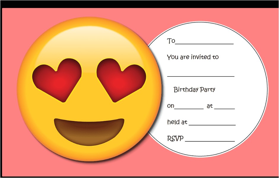throw the ultimate emoji party free emoji printables emoji decorations craft ideas