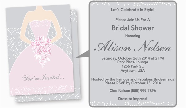 bridal shower invitation etiquette