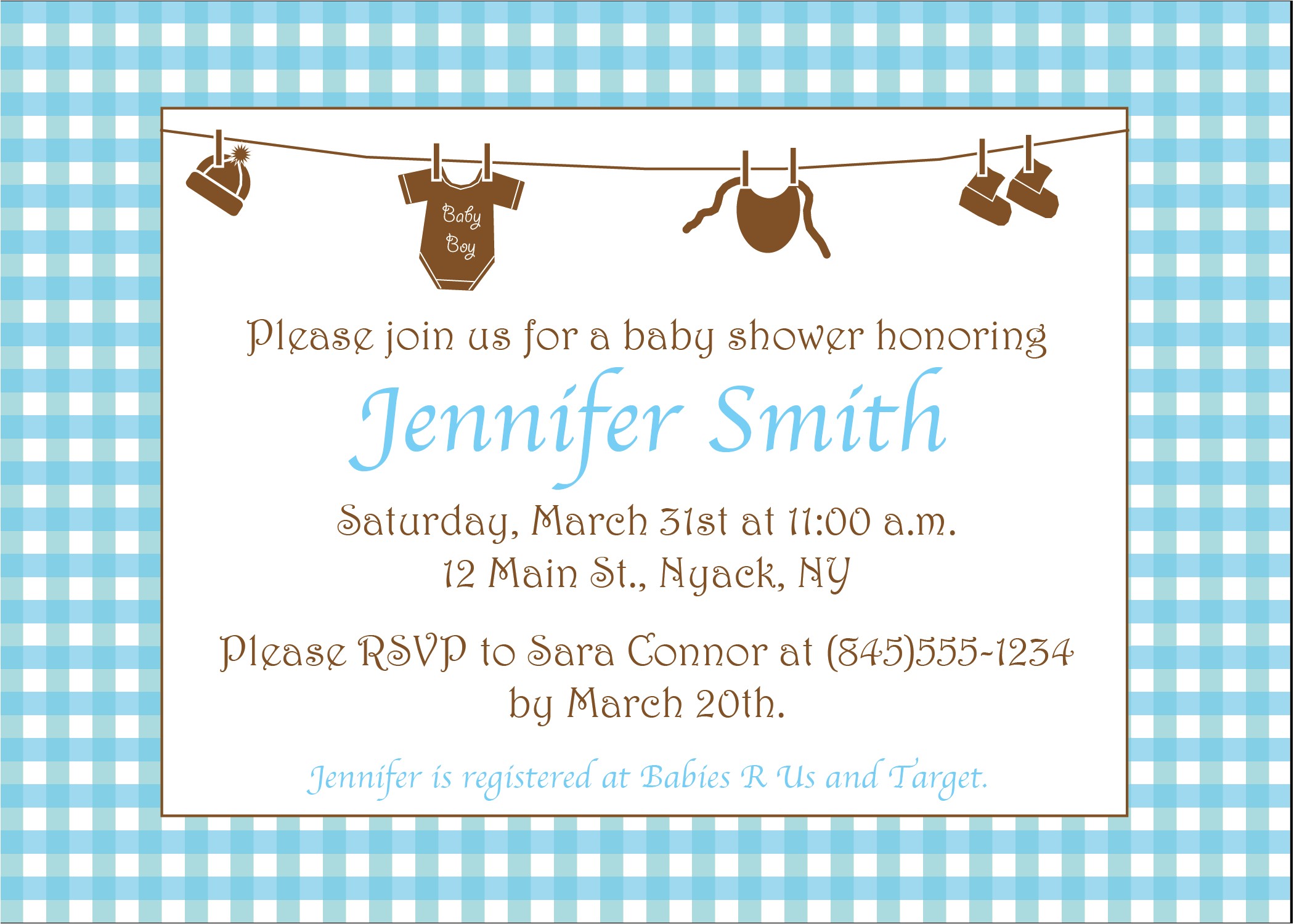michaels baby shower invitations template