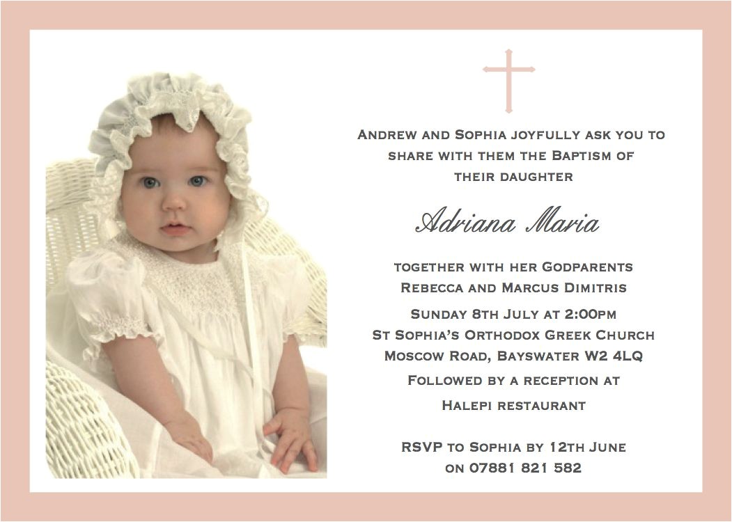 christening invitation cards uk