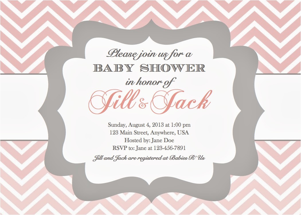 girl baby shower invitations