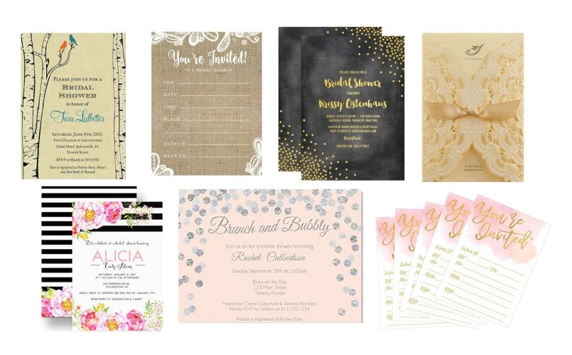 bridal shower invitations by hallmark
