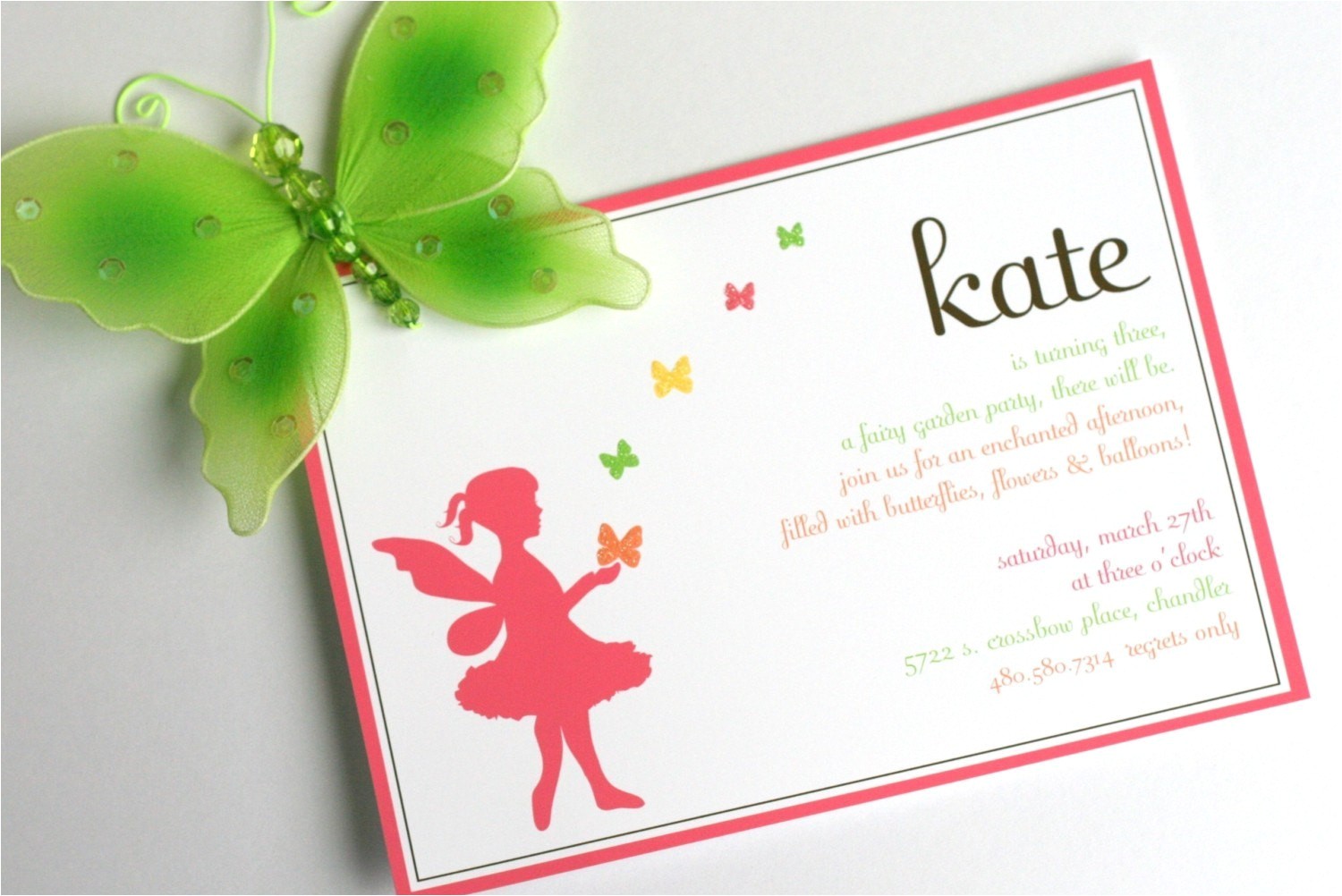 printable invitation design fairy garden