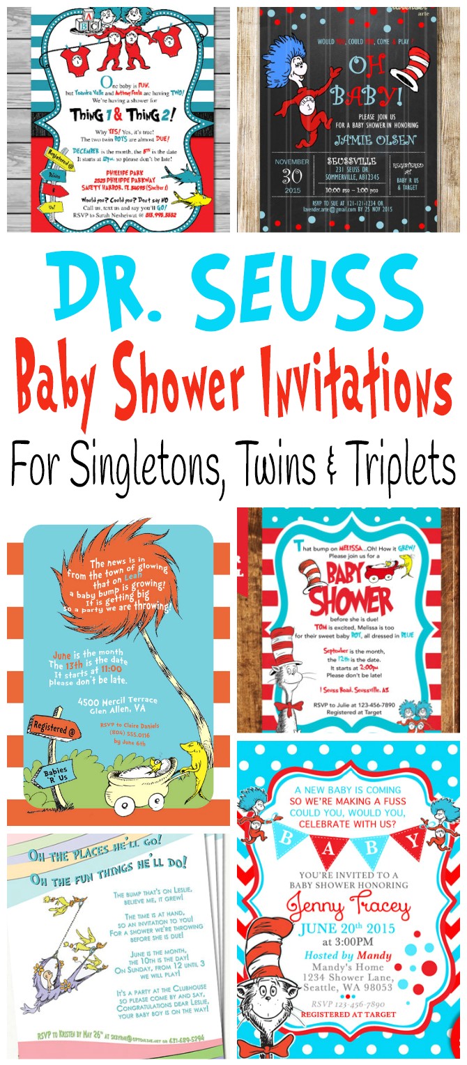 printable dr seuss baby shower invitations