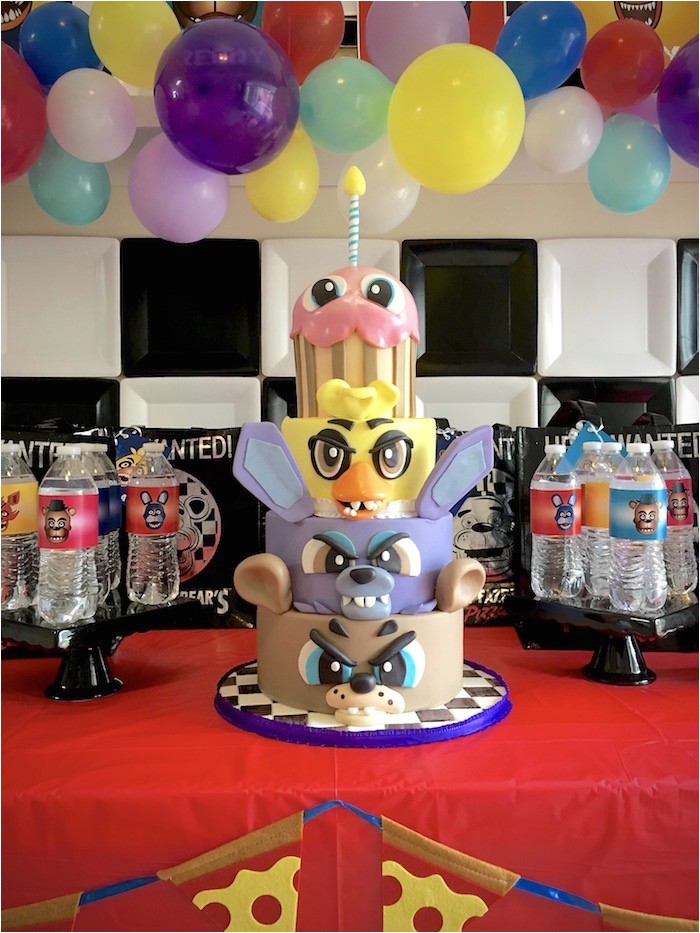 five nights at freddys birthday party