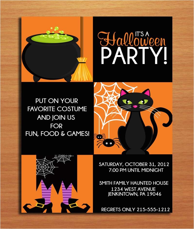 halloween party invitation ideas