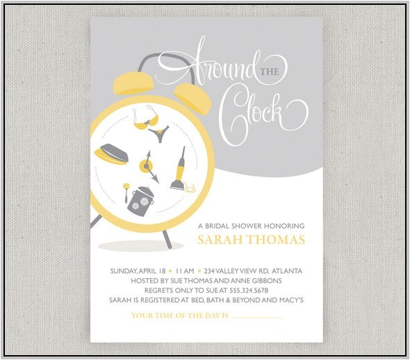 bridal shower flyer template free