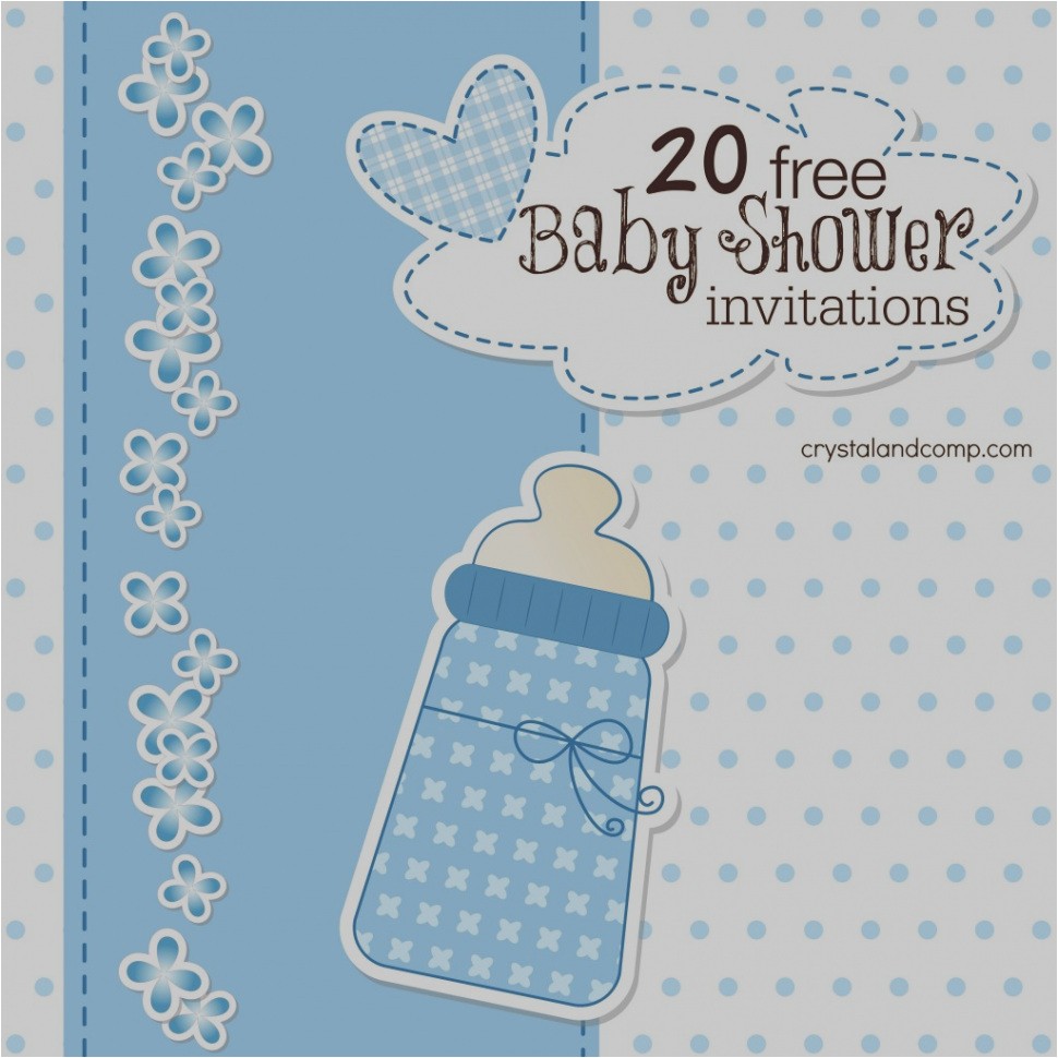 baby shower invitations print at home