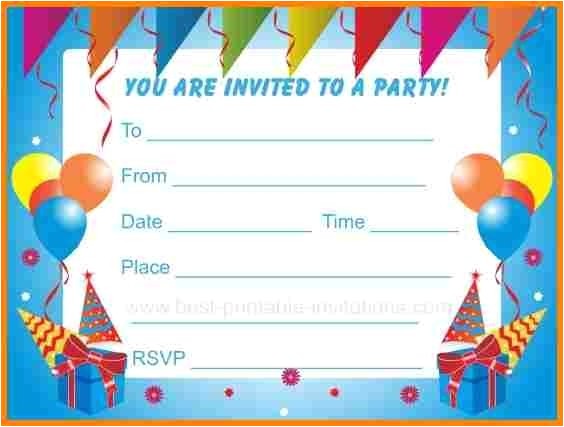 free printable birthday invitation templates for boys