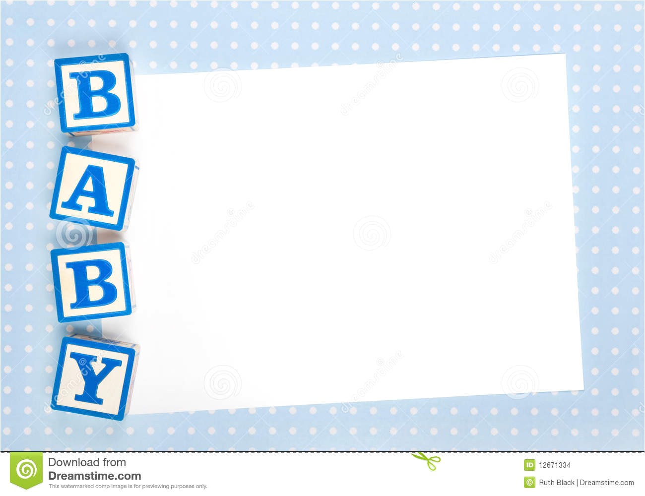 blank baby showers invitations