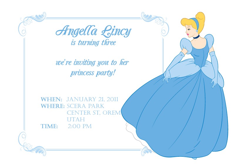 cinderella themed party