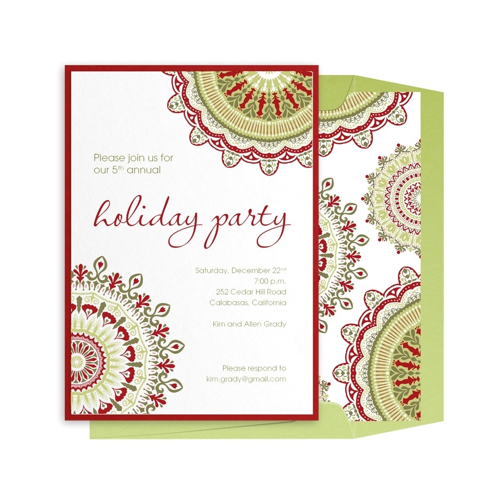 post corporate christmas party invitations