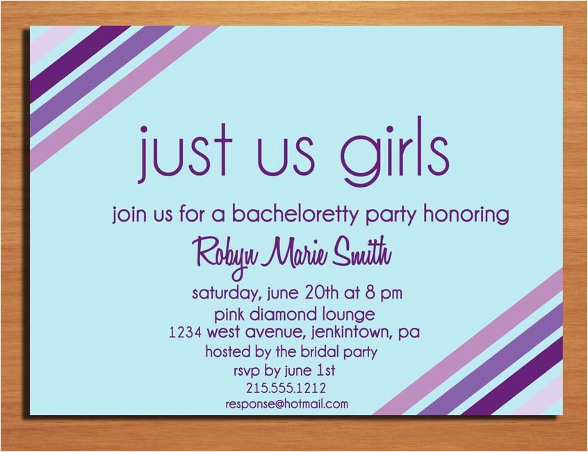 free printable bachelorette party invitations