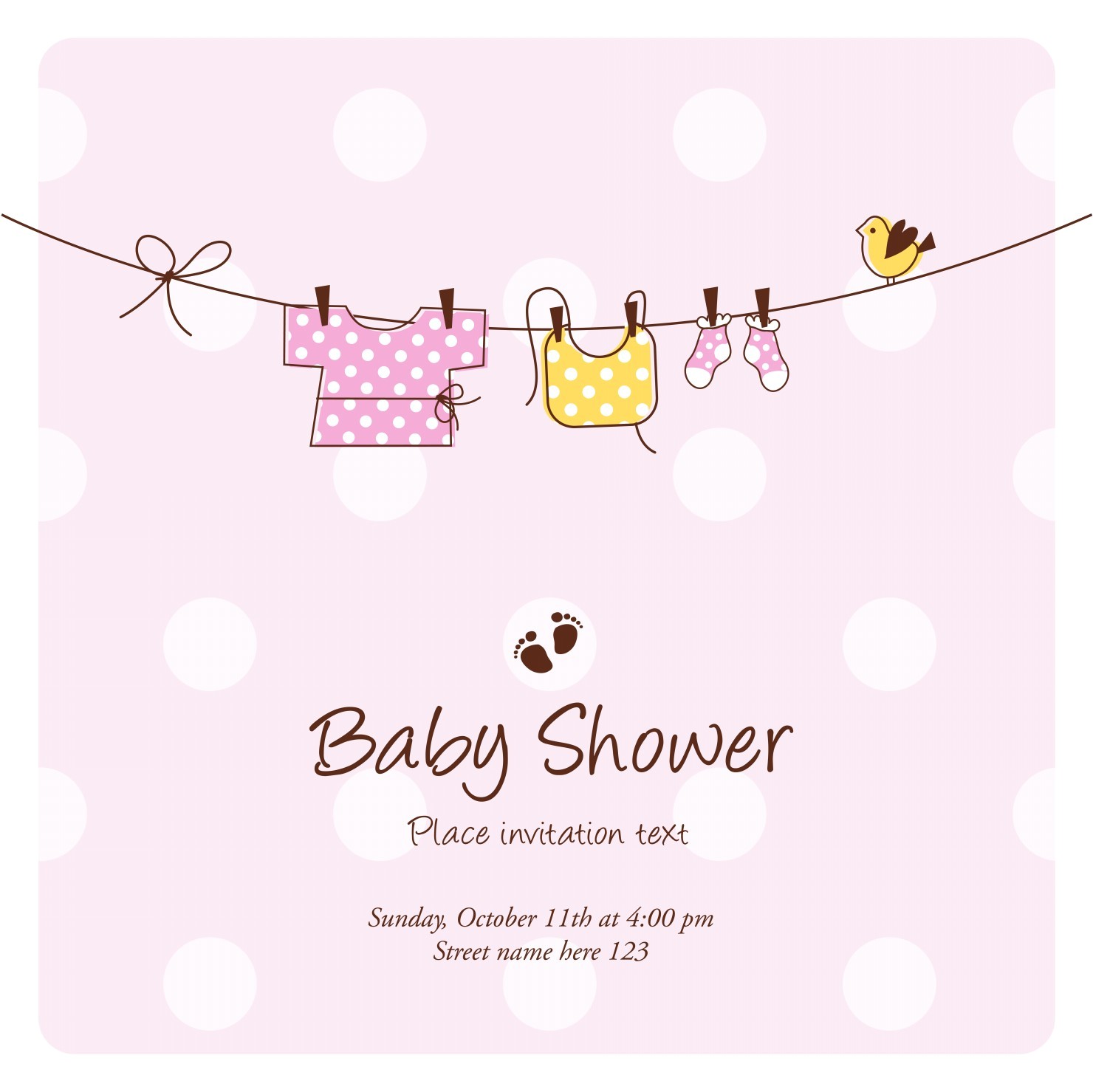 invitation cards for baby shower
