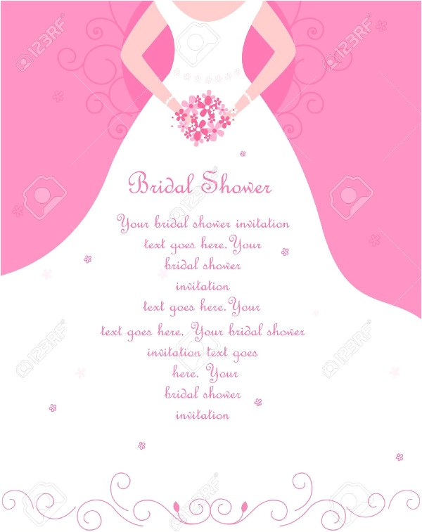 bridal shower invitations blank templatestml