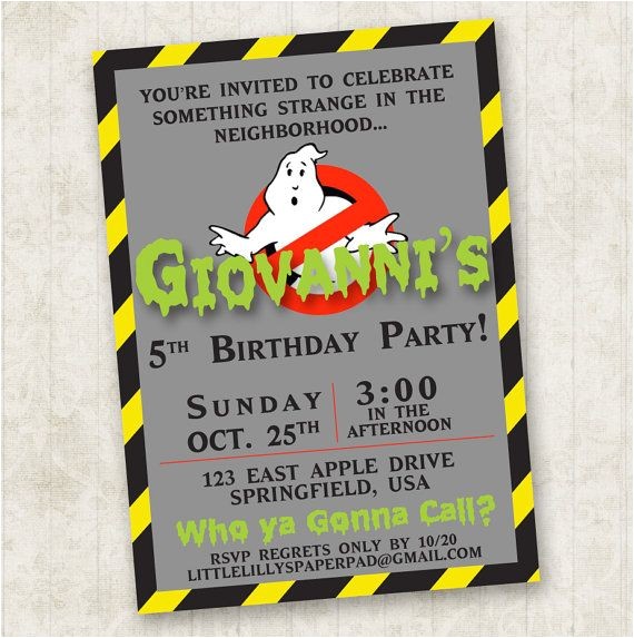 ghostbusters party