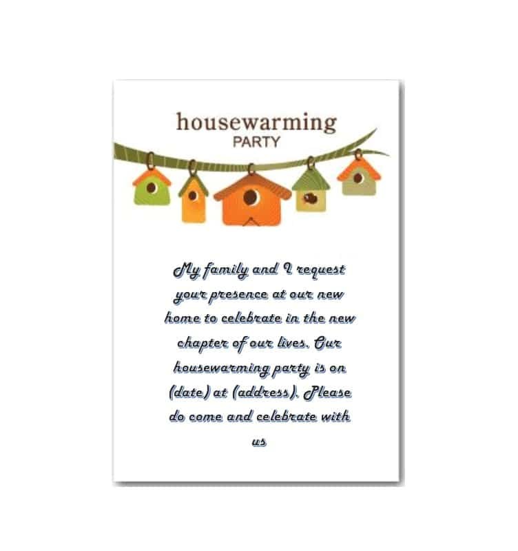 housewarming invitations