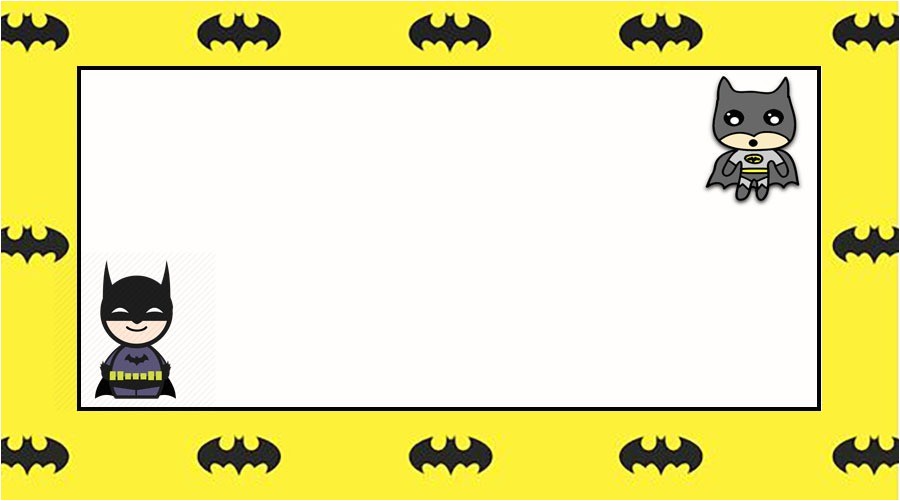 batman free printable invitation templates
