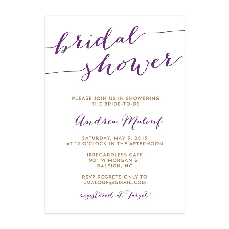 free wedding shower invitation templates
