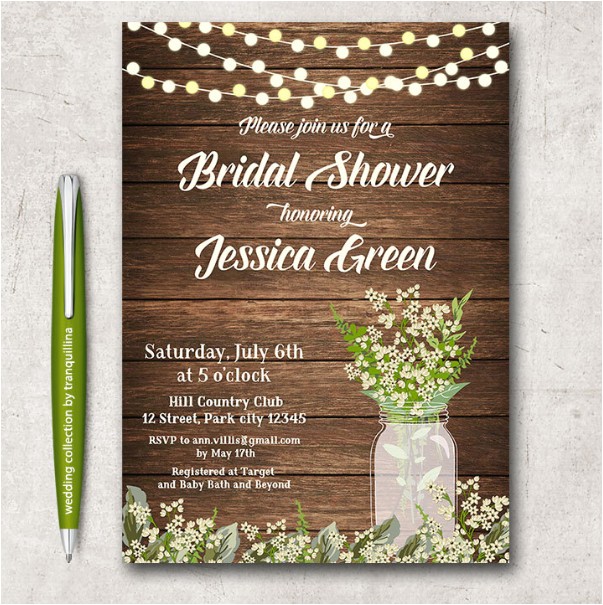 printable bridal shower invitations