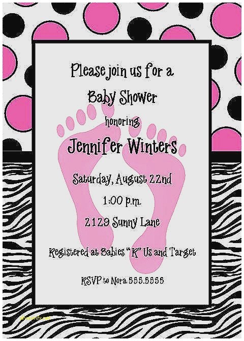 free printable zebra print baby shower invitations