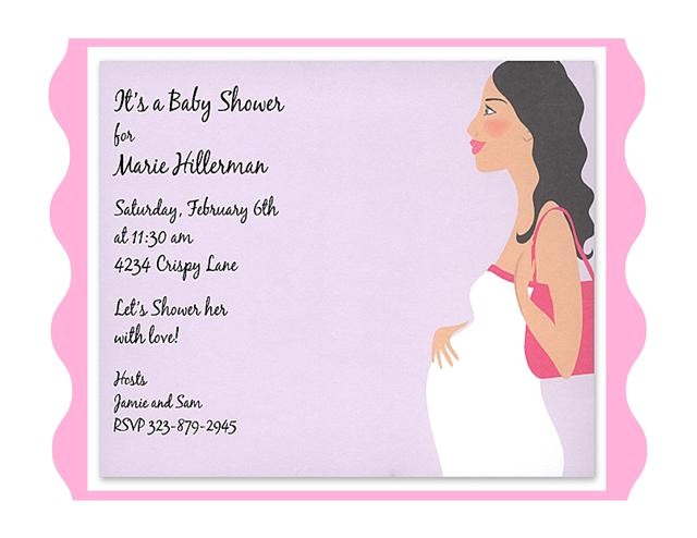 beautiful mother funny baby shower card messages walking pregnant condition great example outstanding will
