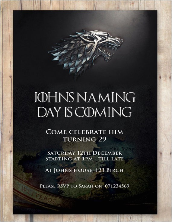 game of thrones themed party invitation utm medium product listing promoted utm source bing utm campaign children