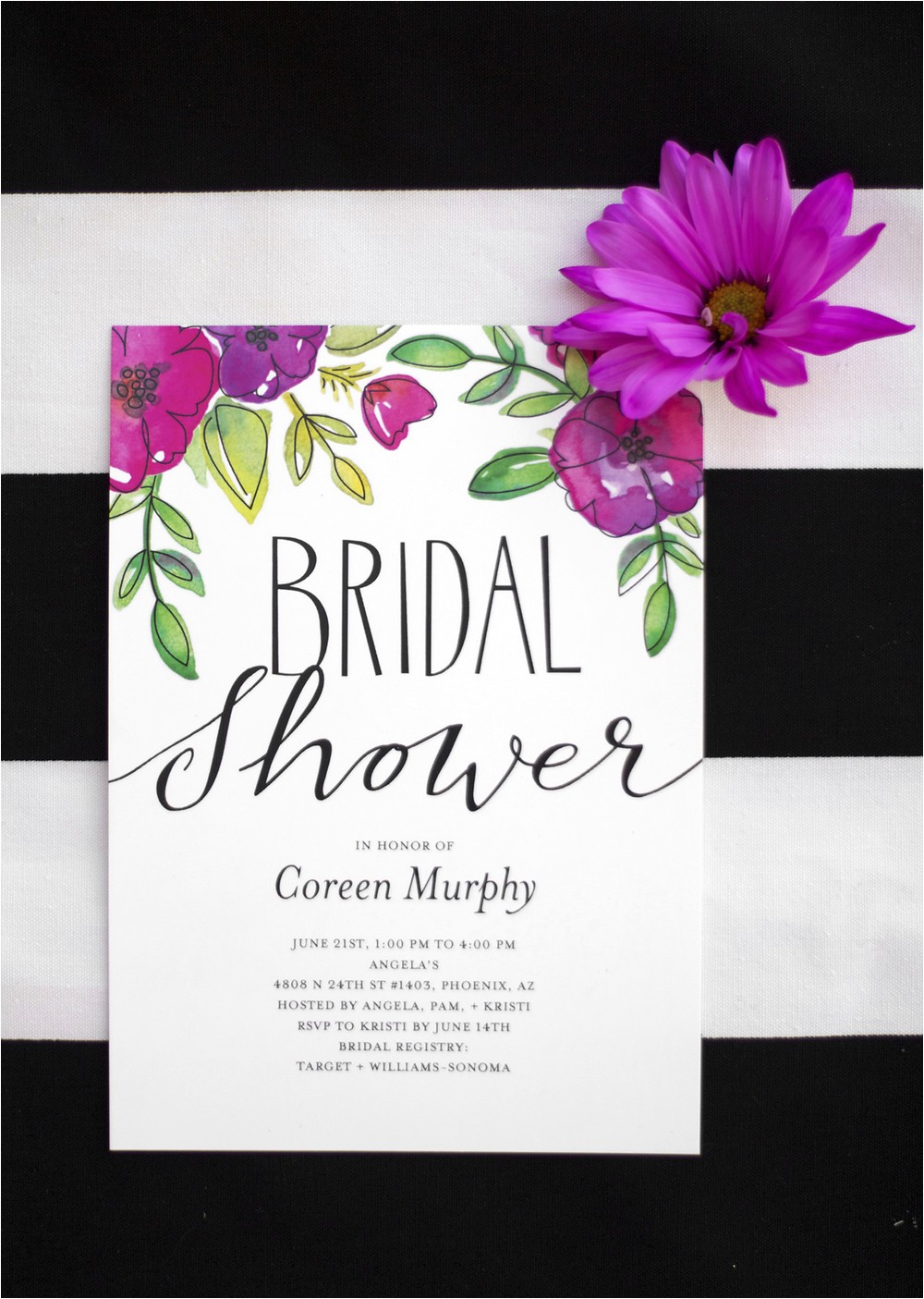 Garden Party Bridal Shower Invitations Garden Party Bridal Shower — Kristi Murphy