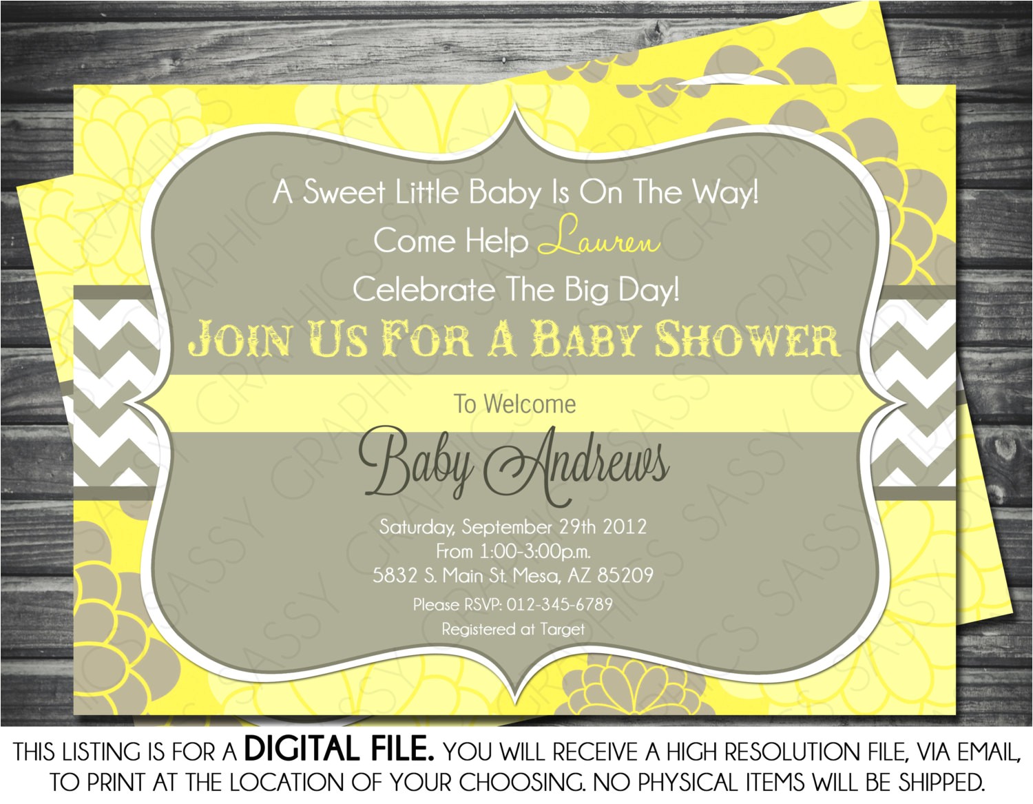 baby shower invitations gender neutral