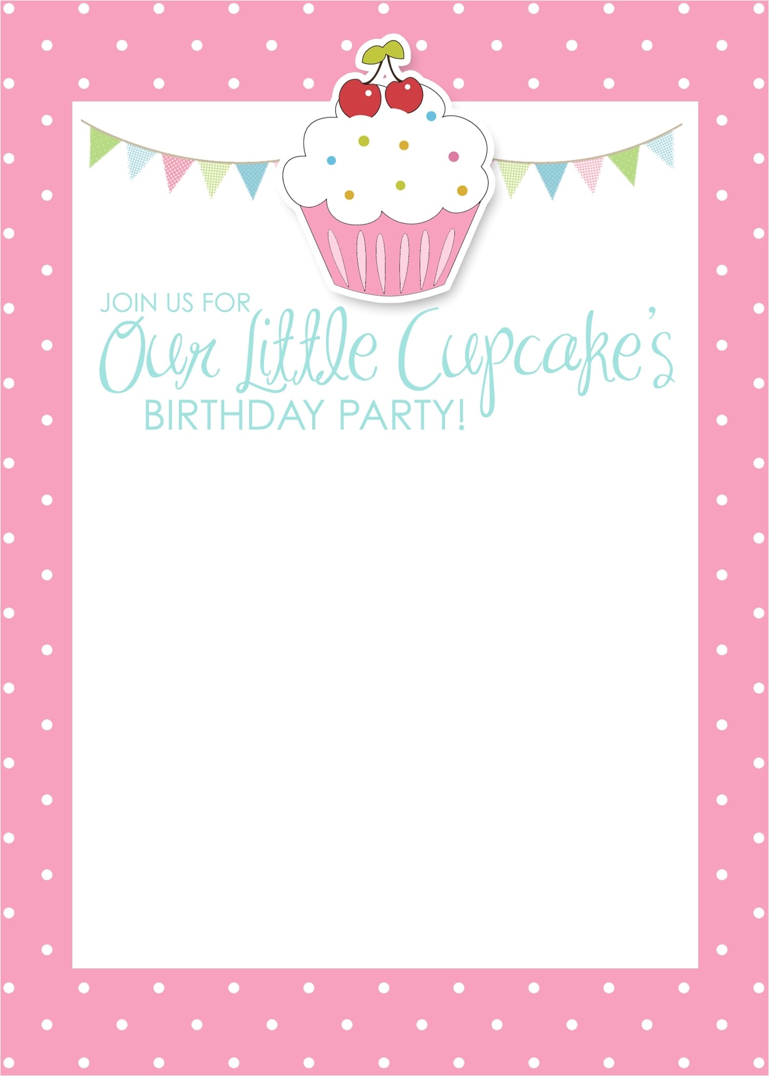 Girly Birthday Invitations Free Printable Free Printable Birthday Invitations for Girls Template