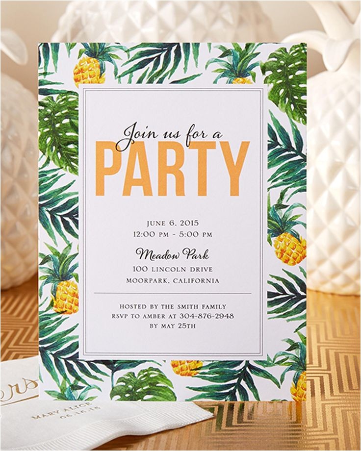 party invitations