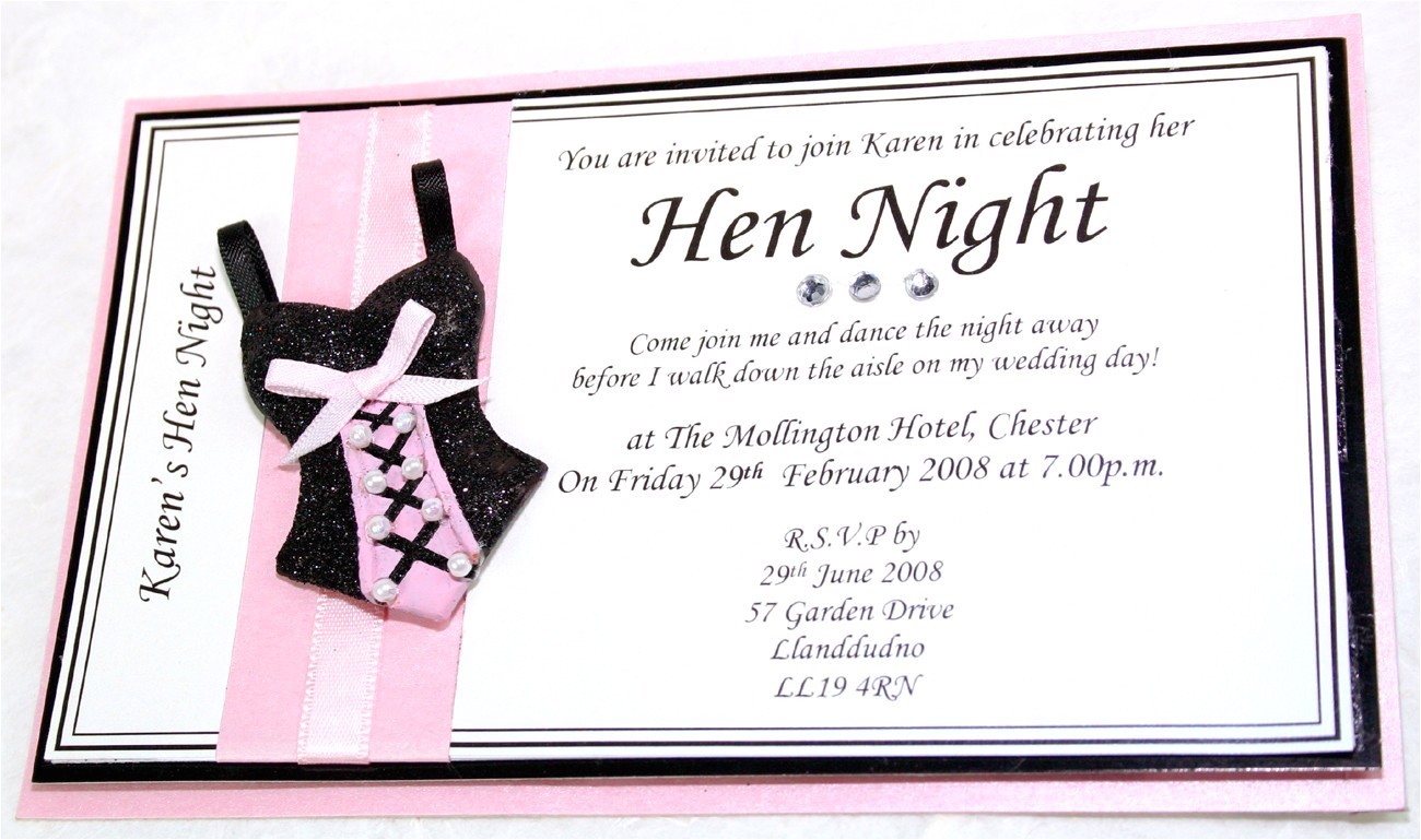 hen party cards